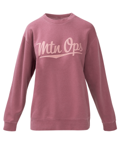 WOMEN'S APPLIQUE CREW SWEATSHIRT